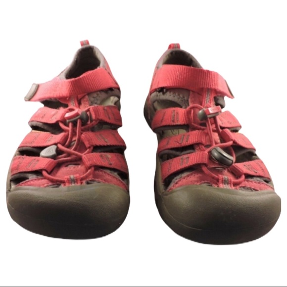 KEEN Newport H2 Sandals Rose Red Gargoyle Youth 4 - Picture 2 of 7